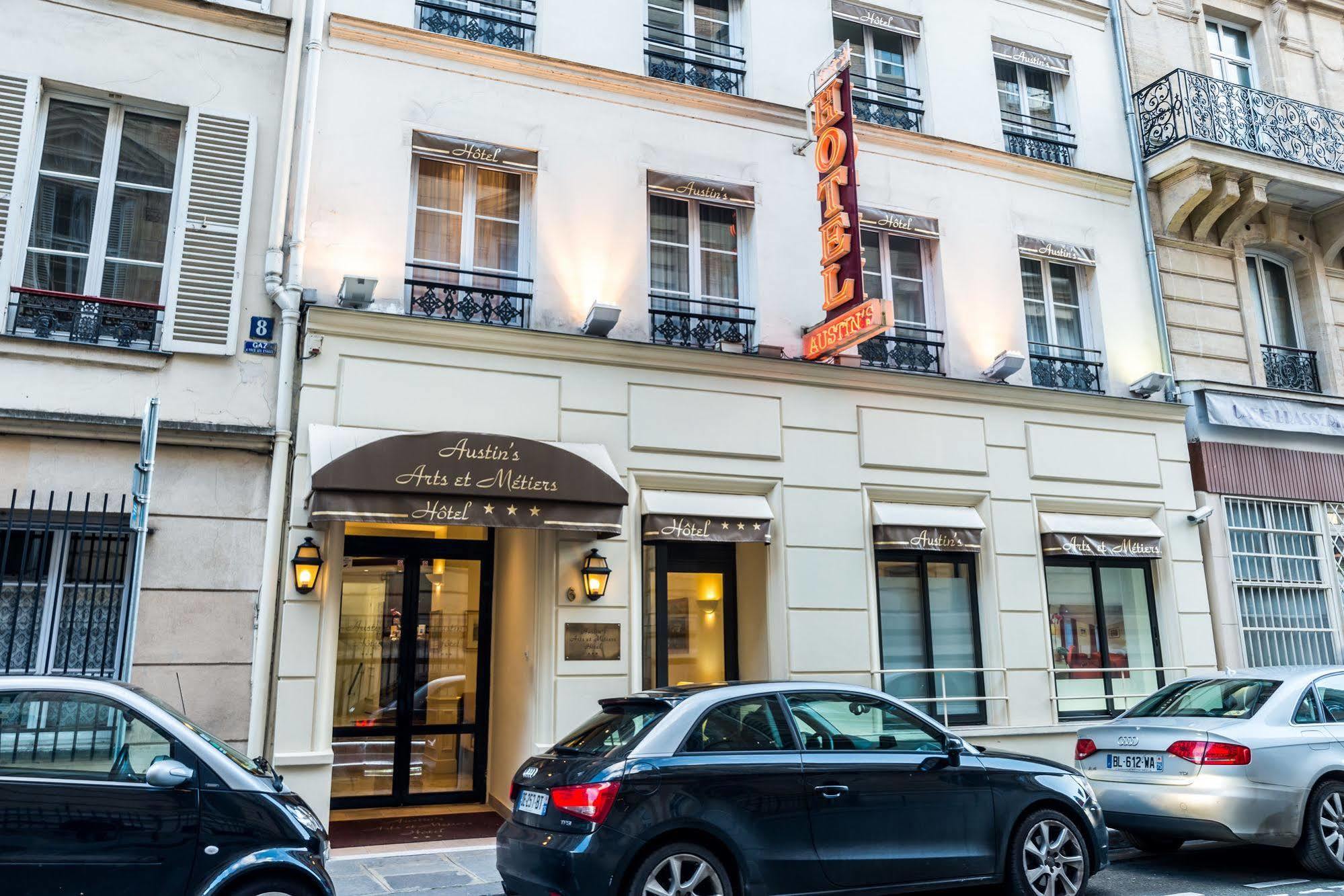 Austin'S Arts Et Metiers Hotel Paris Exterior photo